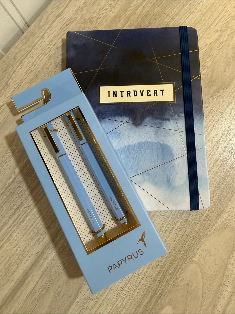 Introvert's Journal & Papyrus Pen Set - Picture 2 of 4